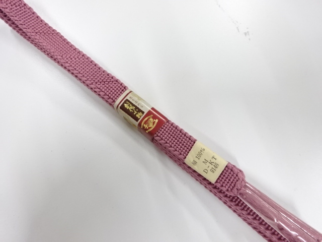 未使用品　正絹　手組帯締め